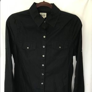 Converse One Star Long Sleeve Button Down Shirt